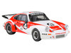 1976 Porsche 911 Carrera RSR 3.0 Ecuador #4 Fernando Madera White and Red with Graphics 1/64 Diecast Model Car Paragon Models PA-55800