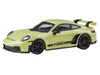 2025 Porsche 911 GT3 (992.2) Cartagena Yellow with Black Stripes 1/64 Diecast Model Car Paragon Models PA-55877