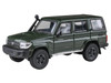2014 Toyota Land Cruiser LC 76 Military Green 1/64 Diecast Model Car Paragon Models PA-56313