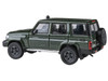 2014 Toyota Land Cruiser LC 76 Military Green 1/64 Diecast Model Car Paragon Models PA-56313