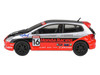 2005 Honda Civic #16 SEMA RealTime Racing Silver Metallic and Red with Black Graphics 1/64 Diecast Model Car Paragon Models PA-56352