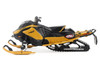 Ski-Doo MXZ XRS 20th Anniversary Snowmobile Yellow 1/32 Diecast Model BRP Models 60042
