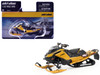 Ski-Doo MXZ XRS 20th Anniversary Snowmobile Yellow 1/32 Diecast Model BRP Models 60042