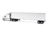 2025 Freightliner Cascadia Gen-5 Sleeper Cab Truck White with Great Dane Champion 53ft Dry Cargo Trailer Transport Series 1/50 Diecast Model Diecast Masters 71181