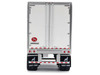 2025 Freightliner Cascadia Gen-5 Sleeper Cab Truck White with Great Dane Champion 53ft Dry Cargo Trailer Transport Series 1/50 Diecast Model Diecast Masters 71181