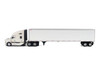 Kenworth T680 Next-Gen 76 High-Roof Sleeper Tandem Tractor White with Great Dane Champion 53ft Dry Cargo Trailer Transport Series 1/50 Diecast Model Diecast Masters 71183
