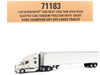 Kenworth T680 Next-Gen 76 High-Roof Sleeper Tandem Tractor White with Great Dane Champion 53ft Dry Cargo Trailer Transport Series 1/50 Diecast Model Diecast Masters 71183