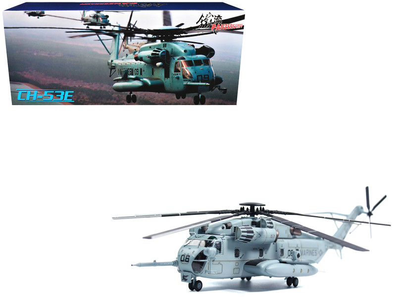 Sikorsky CH-53E Super Stallion Helicopter #06 163075 HMH-366 Hammerheads Exercise Trident Juncture Vinnu Norway 2018 United States Marine Corps 1/72 Diecast Model Panzerkampf 14060PA06