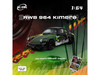 RWB 964 Kimera-Rough World Black with Graphics 1/64 Diecast Model Car Model Model MM64-RWB964-006