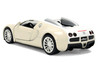 2011 Bugatti Veyron White and Tan Furious 7 2015 Movie 25 Years of Fast & Furious Series 1/32 Diecast Model Car Jada 36755-25TH