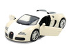 2011 Bugatti Veyron White and Tan Furious 7 2015 Movie 25 Years of Fast & Furious Series 1/32 Diecast Model Car Jada 36755-25TH