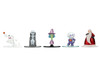 Set of 12 Diecast Figures The Nightmare Before Christmas 1993 Movie Nano Metalfigs Series Diecast Models Jada 37683