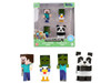 Set of 4 Diecast Figures Minecraft Video Game Wave 7 Metalfigs Series Diecast Models Jada 38005