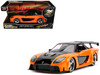 Han's Mazda RX-7 RHD Right Hand Drive Orange and Black The Fast and the Furious: Tokyo Drift 2006 Movie 25 Years of Fast & Furious Series 1/24 Diecast Model Car Jada 30732-25TH