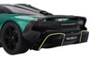 Aston Martin Valhalla Podium Green Metallic with Carbon Top 1/18 Model Car Top Speed TS0710