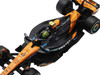 McLaren MCL39 #4 Lando Norris 3rd Place Formula One F1 Abu Dhabi GP GP 2025 Drivers' World Champion 2025 with Pit Board 1/64 Model Car Spark 64S078