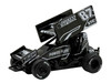 Winged Sprint Car #87 Aaron Reutzel Power Plus Black 2026 1/50 Diecast Model Car ACME A5026009