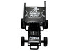 Winged Sprint Car #87 Aaron Reutzel Power Plus Black 2026 1/50 Diecast Model Car ACME A5026009