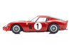 Ferrari 250 GTO #1 Pedro Rodriguez - Ricardo Rodriguez North American Racing Team NART Winner 1000 km of Paris 1962 1/18 Model Car Kyosho KS08438G