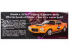 Skill 2 Model Kit 1970 1  2 Chevrolet Camaro Motorhead 1/25 Scale Model AMT AMT1562