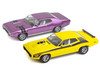 Level 4 Model Kit 1971 Plymouth GTX Street Machine 2-in-1 Kit 1/24 Scale Model Revell 14588