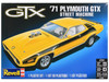 Level 4 Model Kit 1971 Plymouth GTX Street Machine 2-in-1 Kit 1/24 Scale Model Revell 14588