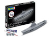 Level 4 Model Kit U.S.S. Enterprise CV-6 Aircraft Carrier All-Included Kit 1/1200 Scale Model Revell 75824