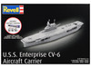 Level 4 Model Kit U.S.S. Enterprise CV-6 Aircraft Carrier All-Included Kit 1/1200 Scale Model Revell 75824