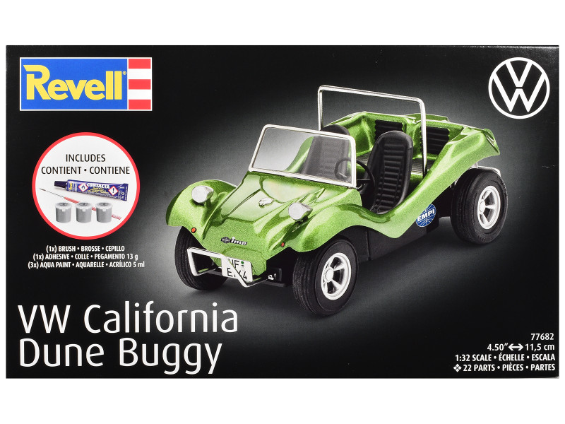 Level 3 Model Kit Volkswagen California Dune Buggy All-Included Kit 1/32 Scale Model Revell 77682