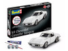 Level 3 Model Kit 1969 Chevrolet Corvette Stingray All-Included Kit 1/32 Scale Model Revell 77684