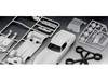 Level 3 Model Kit 1969 Chevrolet Corvette Stingray All-Included Kit 1/32 Scale Model Revell 77684
