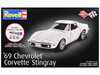 Level 3 Model Kit 1969 Chevrolet Corvette Stingray All-Included Kit 1/32 Scale Model Revell 77684