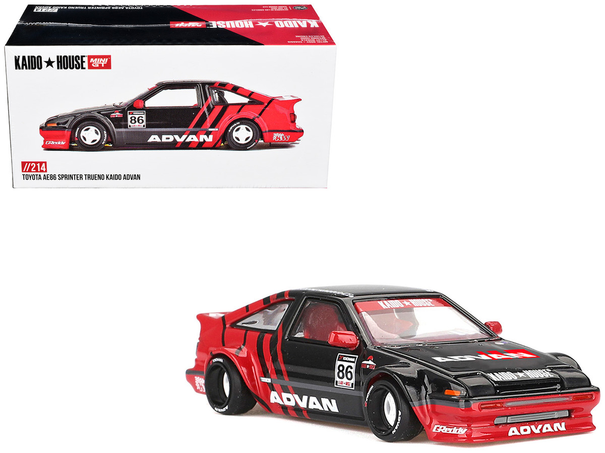 Toyota AE86 Sprinter Trueno RHD Right Hand Drive #86 Kaido ADVAN