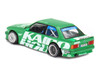 BMW M3 Kaido Works V2 Green Metallic with Graphics Designed by Jun Imai Kaido House Special 1/64 Diecast Model Car Mini GT KHMG242