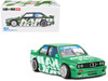 BMW M3 Kaido Works V2 Green Metallic with Graphics Designed by Jun Imai Kaido House Special 1/64 Diecast Model Car Mini GT KHMG242