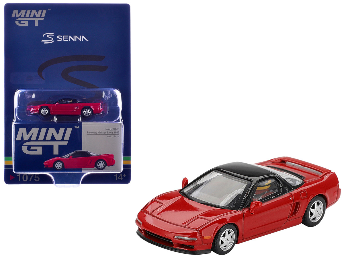 1989 Honda NS-X Prototype Ayrton Senna - Midship Sports Red with