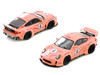 Pandem 997 Pink Pig Pink with Graphics 1/64 Diecast Model Car Inno Models IN64-997P-PPIG