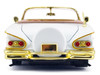 1958 Chevrolet Impala White Metallic with Gold Accents Luxe Legends Series 1/24 Diecast Model Car Motormax 79222W