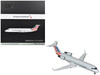 Bombardier CRJ200 Commercial Aircraft American Eagle N420AW Gray with Striped Tail Gemini 200 Series 1/200 Diecast Model Airplane GeminiJets G2AAL1426