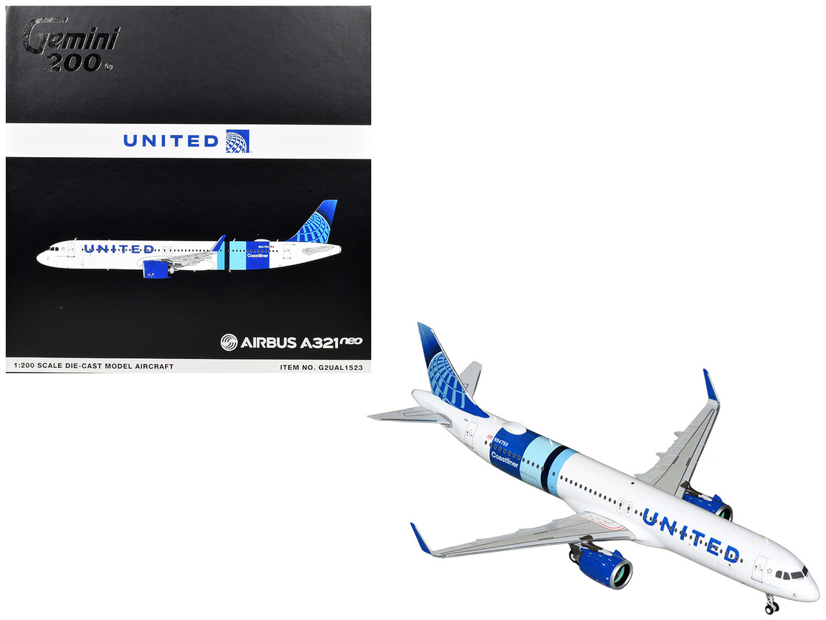 Airbus A321neo Commercial Aircraft United Airlines Coastliner