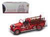 1935 Mack Type 75BX Fire Truck Red with Accessories 1/24 Diecast Model Car Road Signature 20098