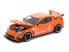 Mazda RX8 RE-Amemiya Widebody RHD Right Hand Drive Orange Chrome 1/64 Diecast Model Car Pop Race PR640281