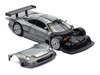 Mercedes-Benz CLK GTR Raw Metal 1/64 Diecast Model Car Pop Race PR640580