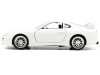 Brian's Toyota Supra White Fast & Furious 7 2015 Movie 25 Years of Fast & Furious Series 1/32 Diecast Model Car Jada 97346-25TH
