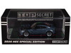 Nissan Top Secret GT-R R35 RHD Right Hand Drive Stealth Gray with Carbon Hood and Top Hobby Expo China 2026 1/64 Diecast Model Car BM Creations 64B0499