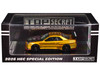 Nissan Top Secret Skyline GT-R BNR34 RHD Right Hand Drive Gold Metallic with Carbon Hood Hobby Expo China 2026 1/64 Diecast Model Car BM Creations 64B0500
