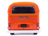 1978 Volkswagen Type 2 Bus Elektrotransporter Orange with Yellow Stripes 1/18 Diecast Model IXO Models U18RDC004
