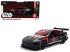 2025 Ford Mustang GTD Darth Vader Matt Black with Silver Stripes and Graphics Star Wars Hollywood Rides Series 1/32 Diecast Car Model Jada 37698