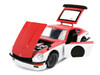 1972 Datsun 240Z Red and White JDM Tuners Series 1/24 Diecast Car Model Jada JA38201