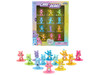 Set of 12 Diecast Figures Care Bears Franchise Nano Metalfigs Series Diecast Models Jada 37100